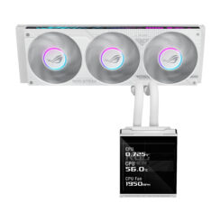 ASUS ROG STRIX SLC IV 360 ARGB LCD WHT Processor Alles-in-één vloeistofkoeler 12 cm Wit 1 stuk(s) - Afbeelding 3