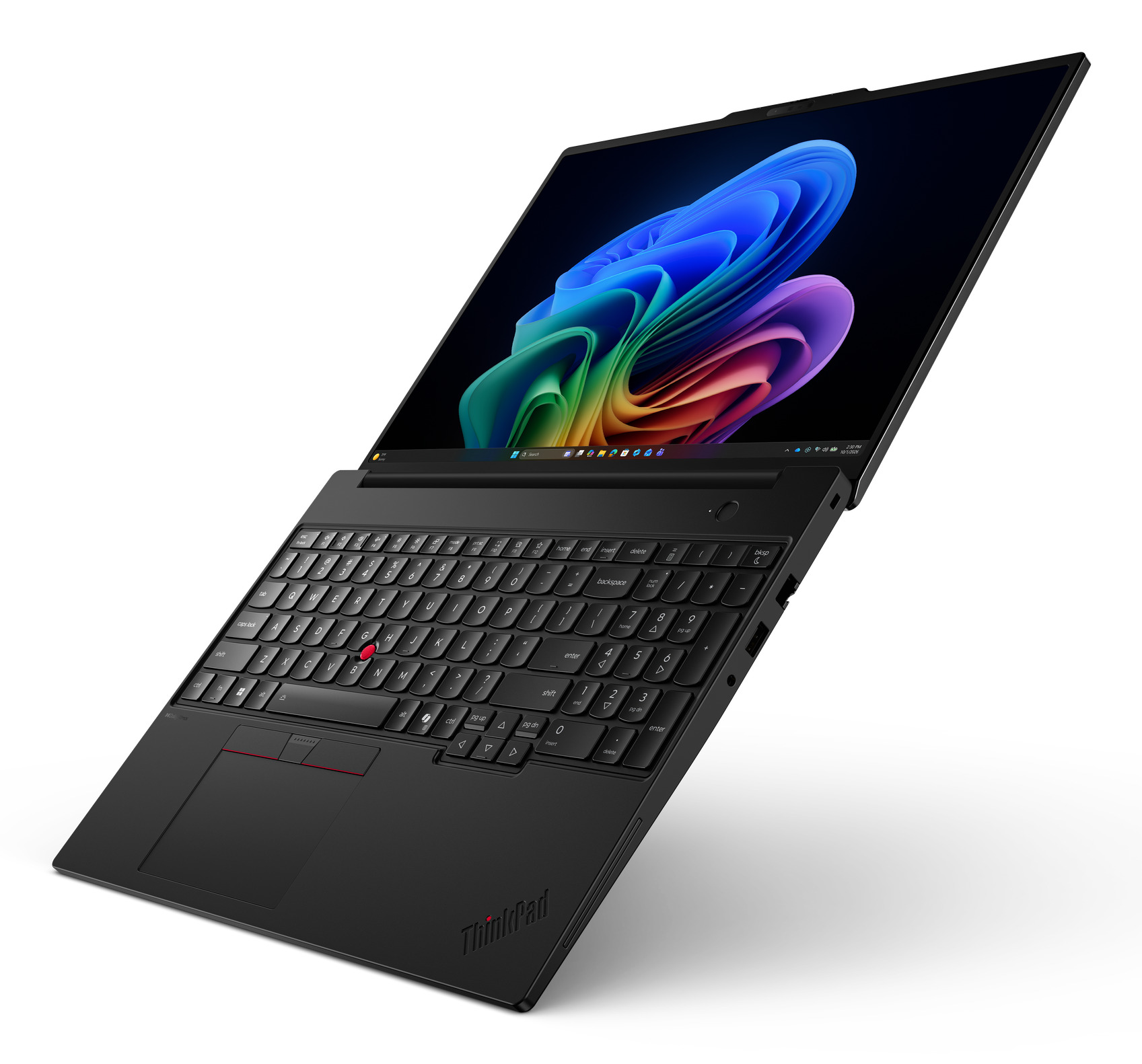 Lenovo ThinkPad T16 Gen 5 (Intel) Copilot+ PC Intel Core Ultra 7 355 Laptop 40,6 cm (16") WUXGA 16 GB LPDDR5x-SDRAM 512 GB SSD Wi-Fi 7 (802.11be) Windows 11 Pro Zwart Engels - Afbeelding 4