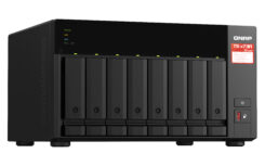 QNAP TS-873A NAS Tower Ryzen Embedded V1500B 8 GB DDR4 0 TB QNAP Turbo System Zwart - Afbeelding 5