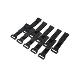LogiLink KAB0056 kabelbinder Nylon Zwart 10 stuk(s)