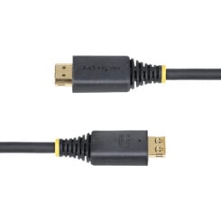StarTech.com 1m High Speed HDMI Kabel met Grip Connectors, 4K 60Hz/1440p 144Hz, HDR10/HDCP 2.2/ARC, 18Gbps, UHD HDMI Kabel voor TV/Monitor/Display, TPE Mantel - Afbeelding 5