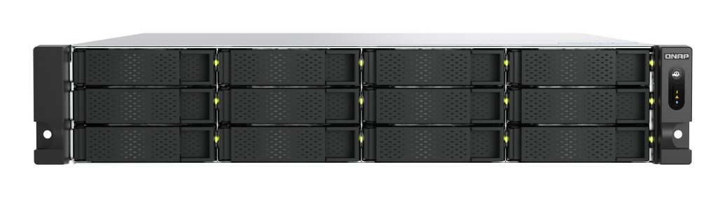 QNAP TS-H1277AXU-RP NAS Rack (2U) AMD Ryzen™ 7 32 GB DDR5 0 TB QuTS hero Zwart - Afbeelding 2