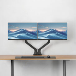 ACT Monitorarm 35" office premium, gasveer, 2 schermen - Afbeelding 3