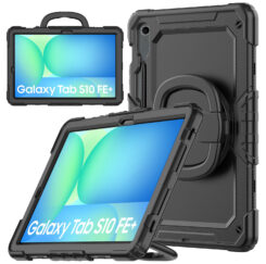 Mobilize Rotating Defender Case Stand Function for Samsung Galaxy Tab S10 FE+ 13.1 Black - Afbeelding 2