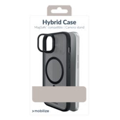 Mobilize MagSafe Compatible Hybrid Pro Case with Camera Stand Apple iPhone 17 Pro/18 Pro Black - Afbeelding 9