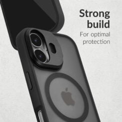Mobilize MagSafe Compatible Hybrid Pro Case with Camera Stand Apple iPhone 17 Pro/18 Pro Black - Afbeelding 4
