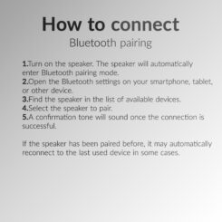 Mobilize Portable Bluetooth Speaker TWS Black - Afbeelding 9