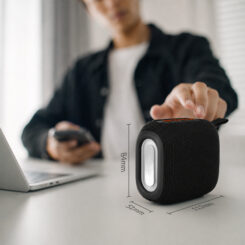 Mobilize Portable Bluetooth Speaker TWS Black - Afbeelding 5