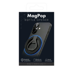 My Style MagPop MagSafe Compatible Zinc Alloy Bottle Opener Black - Afbeelding 9