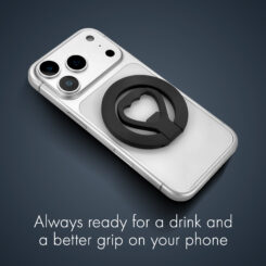 My Style MagPop MagSafe Compatible Zinc Alloy Bottle Opener Black - Afbeelding 6