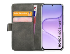 Mobilize Classic Gelly Wallet Book Case Honor 600 Smart Black - Afbeelding 2