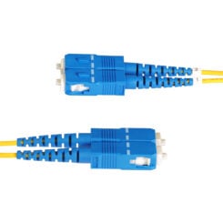 StarTech.com 3m LC naar SC (UPC) OS2 Single Mode Duplex Glasvezel Kabel, 9/125µm, Laser Optimized, 100G, Flexibel Buigen, Low Insertion Loss, LSZH Fiber Patchkabel - Afbeelding 5