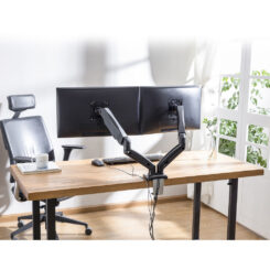 ACT Monitorarm 32" office met gasveer, 2 schermen - Afbeelding 6