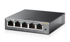 TP-Link TL-SG105E Managed L2 Gigabit Ethernet (10/100/1000) Zwart - Afbeelding 5