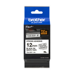 Brother TZE-S231 labelprinter-tape Zwart op wit TZ - Afbeelding 5