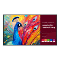 BenQ SH5504 Digitale signage flatscreen 139,7 cm (55") LCD 800 cd/m² 4K Ultra HD Zwart Type processor Android 24/7