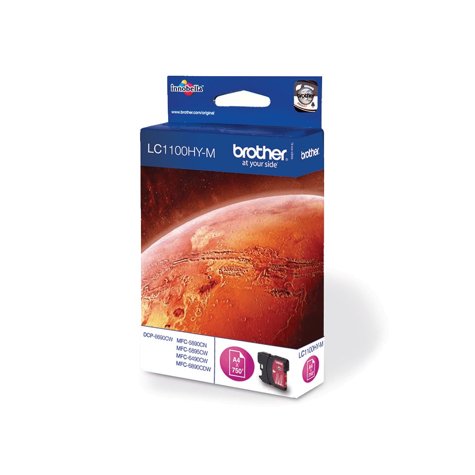 Brother LC1100HYM inktcartridge 1 stuk(s) Origineel Hoog (XL) rendement Magenta - Afbeelding 3