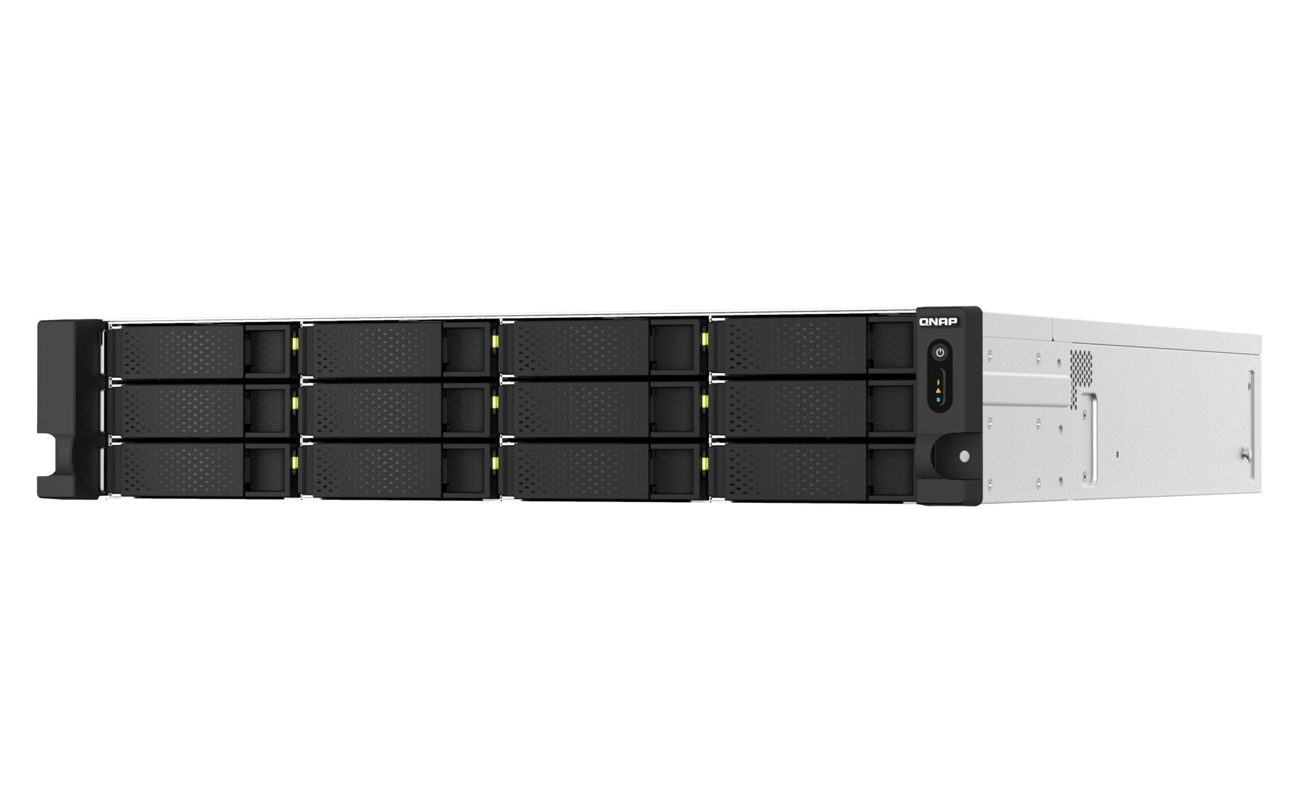 QNAP TS-H1887XU-RP NAS Rack (2U) Intel Xeon E E-2336 32 GB DDR4 0 TB QuTS hero Zwart, Wit - Afbeelding 5