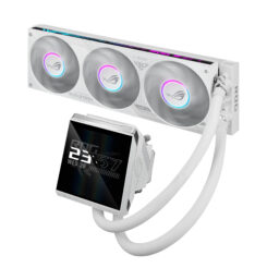 ASUS ROG Strix LC IV 360 ARGB LCD White Edition Processor Kit voor vloeistofkoeling 12 cm Wit - Afbeelding 5