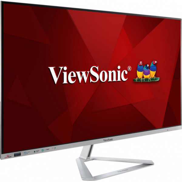 Viewsonic VX Series VX3276-2K-mhd-2 computer monitor 81,3 cm (32") 2560 x 1440 Pixels Quad HD LED Zilver - Afbeelding 3