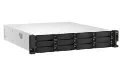 QNAP TS-H1887XU-RP NAS Rack (2U) Intel Xeon E E-2336 32 GB DDR4 0 TB QuTS hero Zwart, Wit - Afbeelding 4