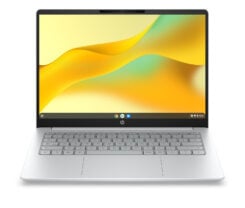 HP E75FTEA laptop Intel® N N150 Chromebook 35,6 cm (14") 2K 4 GB LPDDR5-SDRAM 64 GB eMMC Wi-Fi 6 (802.11ax) ChromeOS Zilver