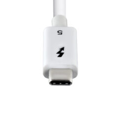 StarTech.com 1m Thunderbolt 5 Kabel, 80Gbps/Tot 120Gbps, 240W PD, 8K 60Hz, Gecertificeerde Thunderbolt Kabel, Compatibel met Thunderbolt 4/USB4/USB-C, Wit - Afbeelding 5