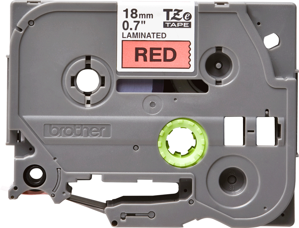 Brother TZE-441 labelprinter-tape Zwart op rood - Afbeelding 4