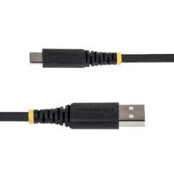 StarTech.com 15cm USB-A naar USB-C Snellaadkabel, 15W 3A, Dual-Layer Gevlochten Nylon / TPE Mantel, Duurzame USB-A naar USB-C Oplaadkabel, USB-A naar USB-C Kabel - Afbeelding 5