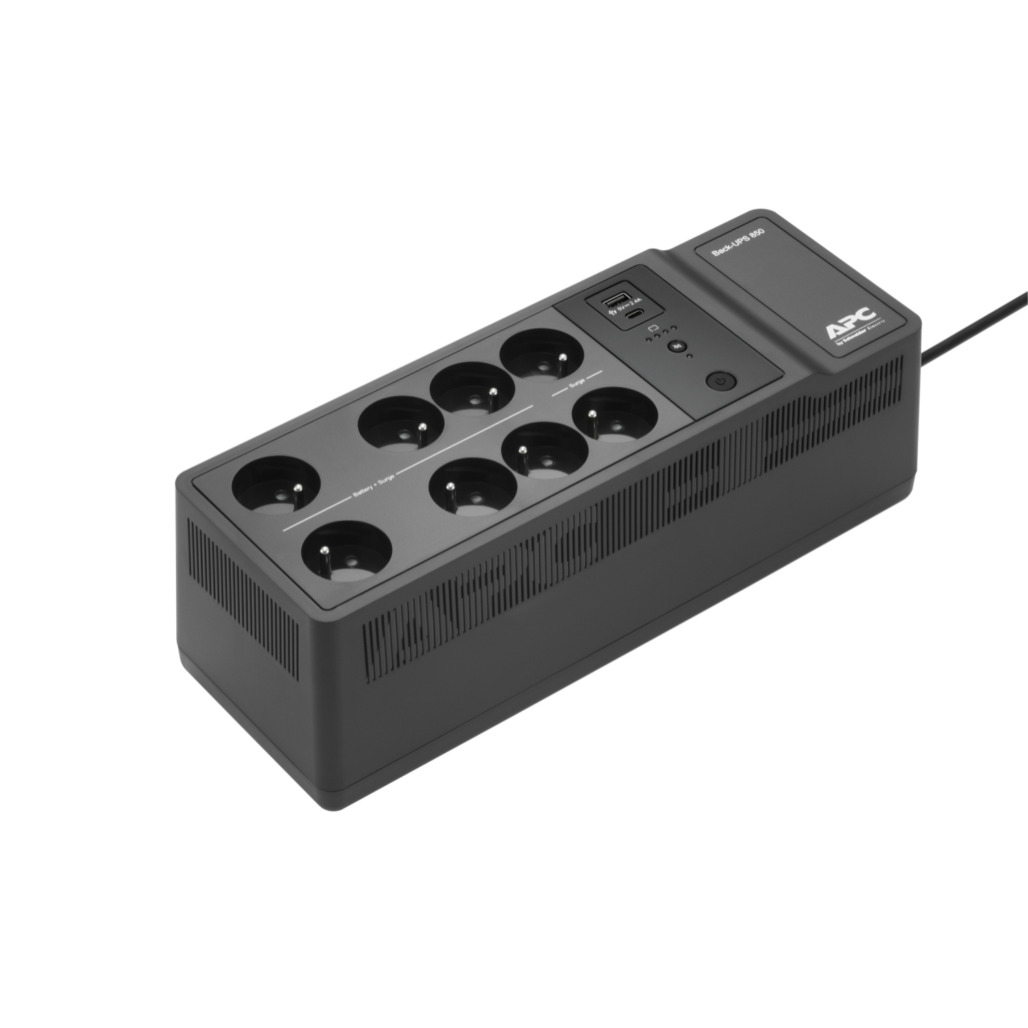 APC Back-UPS BE850G2-FR - Noodstroomvoeding 8x penaarde(België), 850VA, 2 USB opladers, 1 USB datapoort - Afbeelding 3