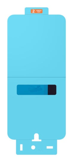 Samsung EF-UA376CTEGWW scherm- & rugbeschermer voor mobiele telefoons Doorzichtige schermbeschermer 2 stuk(s) - Afbeelding 5