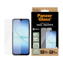 PanzerGlass ® Screen Protector Samsung Galaxy A17 | A17 5G | Ultra-Wide Fit w. EasyAligner Doorzichtige schermbeschermer 1 stuk(s) - Afbeelding 3