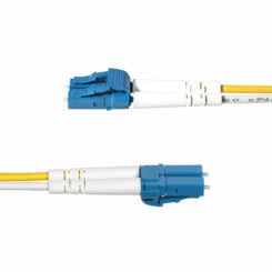 StarTech.com 20m LC naar LC (UPC) OS2 Single Mode Duplex Glasvezel Kabel, 9/125µm, Laser Optimized, 100G, Flexibel Buigen, Low Insertion Loss, LSZH Fiber Patchkabel - Afbeelding 4