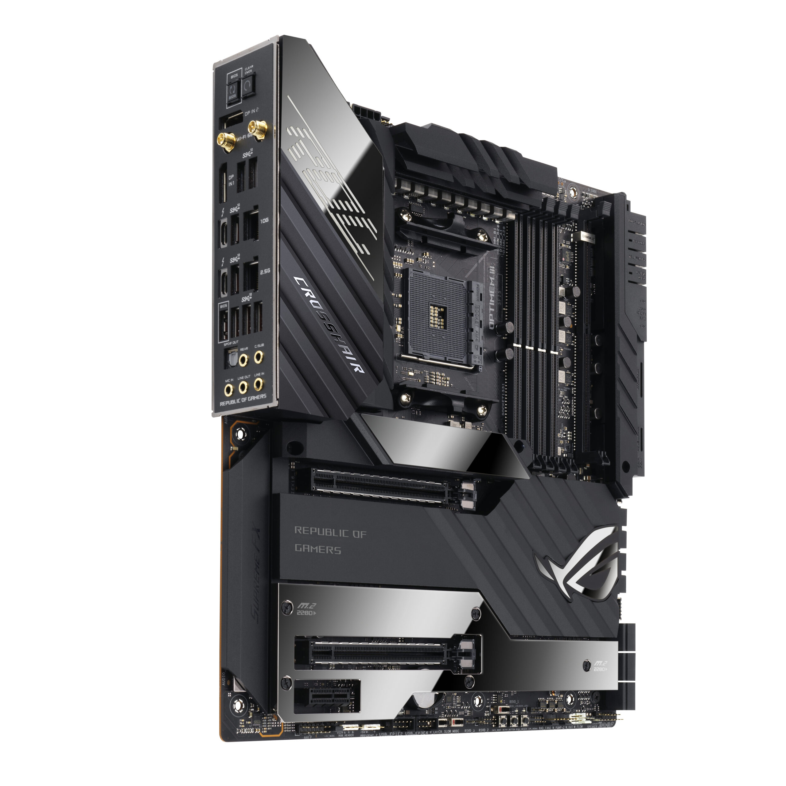 ASUS ROG Crosshair VIII Extreme AMD X570 Socket AM4 Verlengd ATX - Afbeelding 4