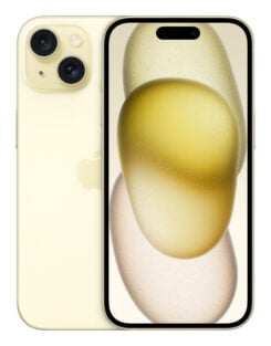 Forza Refurbished Apple iPhone 15 5G 128GB Yellow Refurbished als nieuw