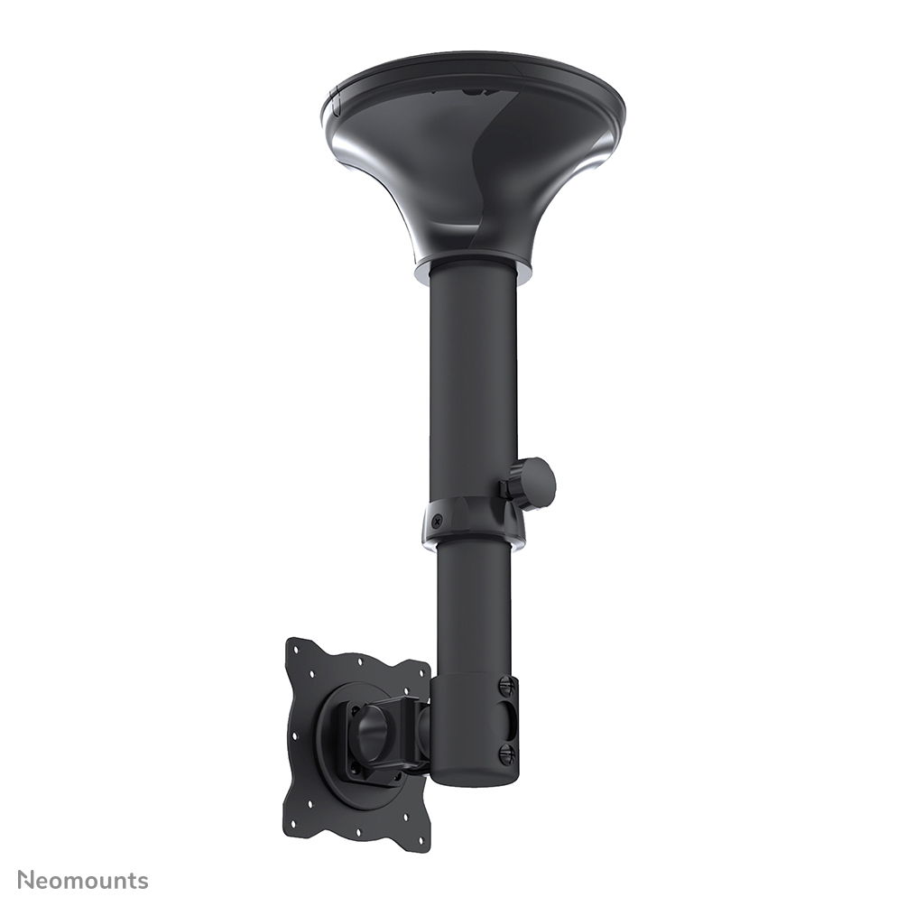 Neomounts FPMA-C025BLACK Monitor/TV-beugel plafond 10-30" - h 37-47 cm - kantelbaar - Afbeelding 4