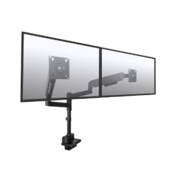 ACT Monitorarm 34" office solid pro, gasveer, paalbevestiging, 2 schermen - Afbeelding 3