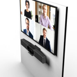 Yealink VCS-TVMount2 Wandmontage Zwart - Afbeelding 4
