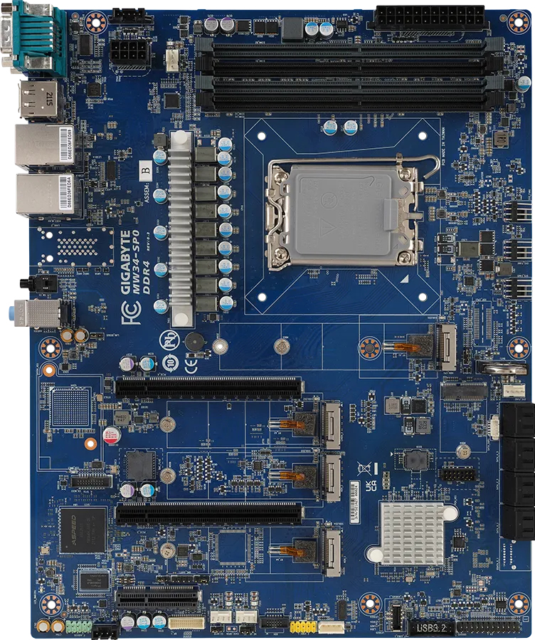 GIGABYTE MW34-SP0 Intel W680 LGA 1700 ATX - Afbeelding 3