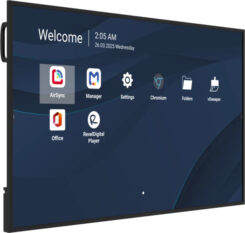 Viewsonic CDE6531-1C beeldkrant Digitale signage flatscreen 165,1 cm (65") LCD Wifi 500 cd/m² 4K Ultra HD Zwart Type processor Android 14 24/7 - Afbeelding 3