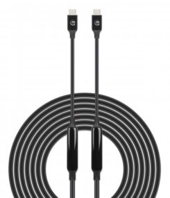 Manhattan USB-C naar USB-C kabel, 5 m, actief, mannelijk naar mannelijk, 10 Gbps (USB 3.2 Gen2), 3A, zwart, levenslange garantie - Afbeelding 6