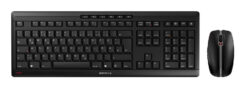 CHERRY Stream Desktop toetsenbord Inclusief muis Kantoor RF Draadloos QWERTZ Duits Zwart - Afbeelding 2