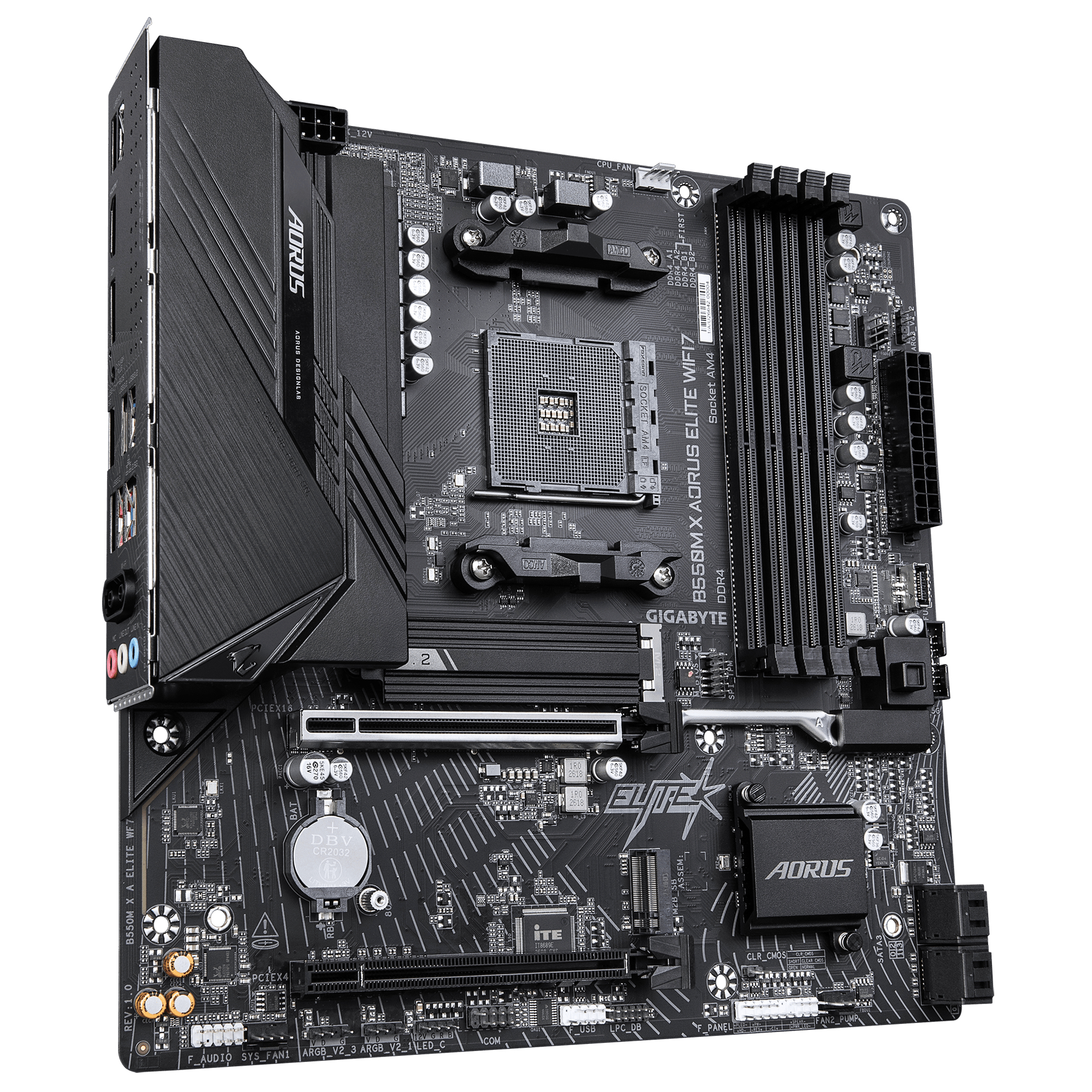 GIGABYTE B550M X AORUS ELITE WIFI7 Moederbord - Afbeelding 4