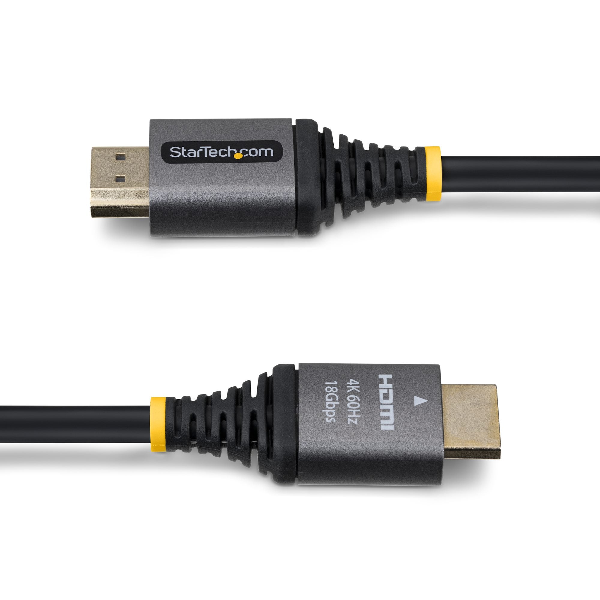 StarTech.com 1,5m Premium Gecertificeerde High Speed HDMI Kabel, 4K 60Hz/1440p 144Hz, HDMI 2.0 Kabel, HDR10/ARC, 18Gbps, 4K HDMI, Monitor/TV/Display, TPE-mantel - Afbeelding 5