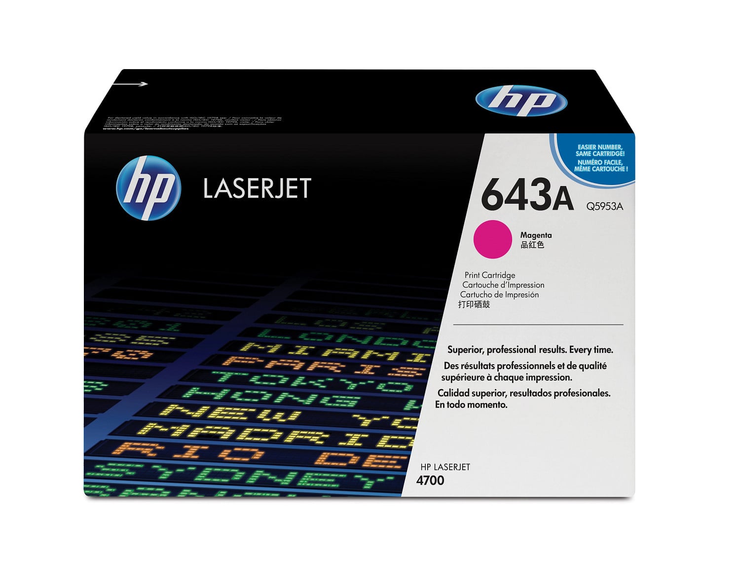 HP 643A originele magenta LaserJet tonercartridge - Afbeelding 3