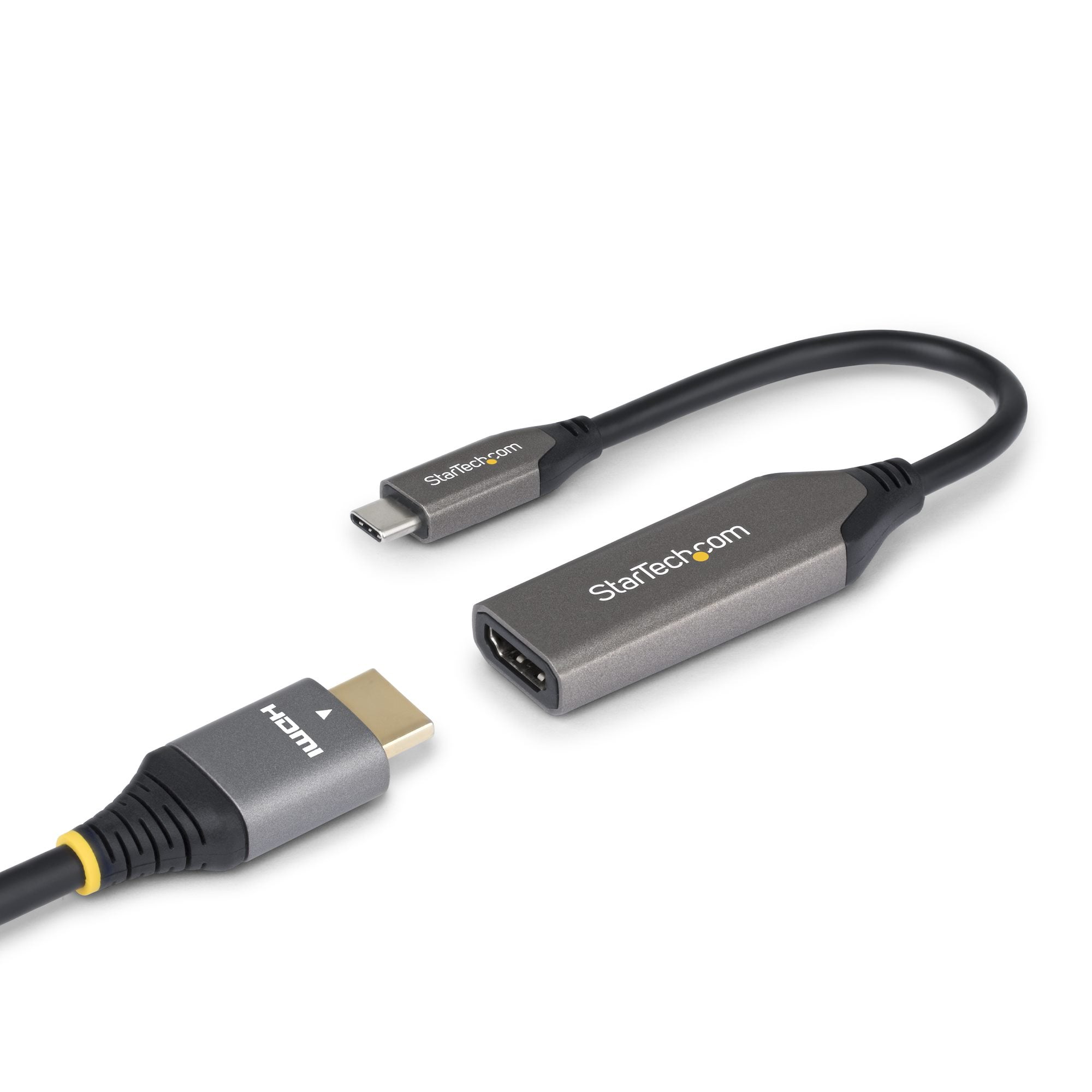 StarTech.com USB-C naar HDMI Adapter, 8K 60Hz / 4K 120Hz, Thunderbolt / USB4 Compatibel, USB C naar HDMI 2.1 Converter, HDR10+, 20cm Kabel - Afbeelding 2