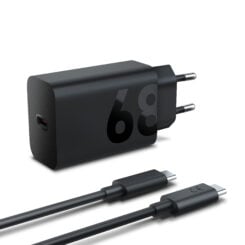 Lenovo 68W USB-C Wall Charger Tablet, Universeel Zwart AC Binnen
