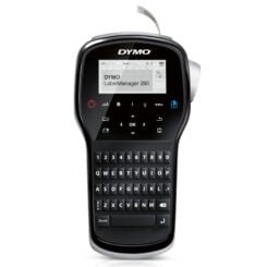 DYMO LabelManager 260-labelprinter | Oplaadbare labelmaker met QWERTY-toetsenbord | Inclusief zwart-wit D1-labeltape (12 mm) | Voor thuis en op kantoor - Afbeelding 2