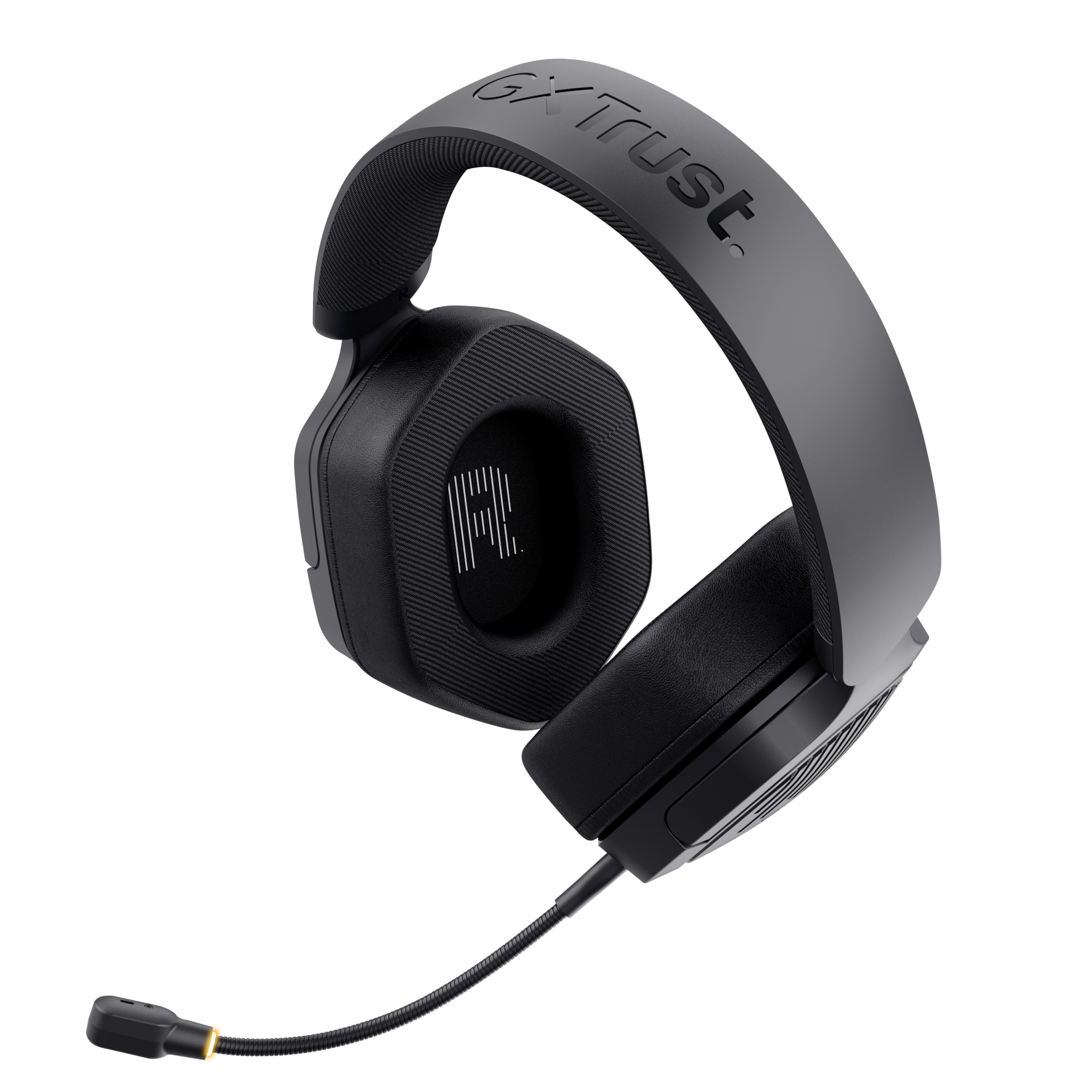 Trust GXT 493 Carus Gaming Headset - Draadloze gamingheadset – Bluetooth en USB verbinding – Afneembare microfoon – Zwart - Afbeelding 5
