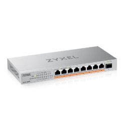 Zyxel XMG-108HP Unmanaged 2.5G Ethernet (100/1000/2500) Power over Ethernet (PoE) - Afbeelding 2